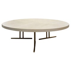 Camilla White Parchment Coffee Table