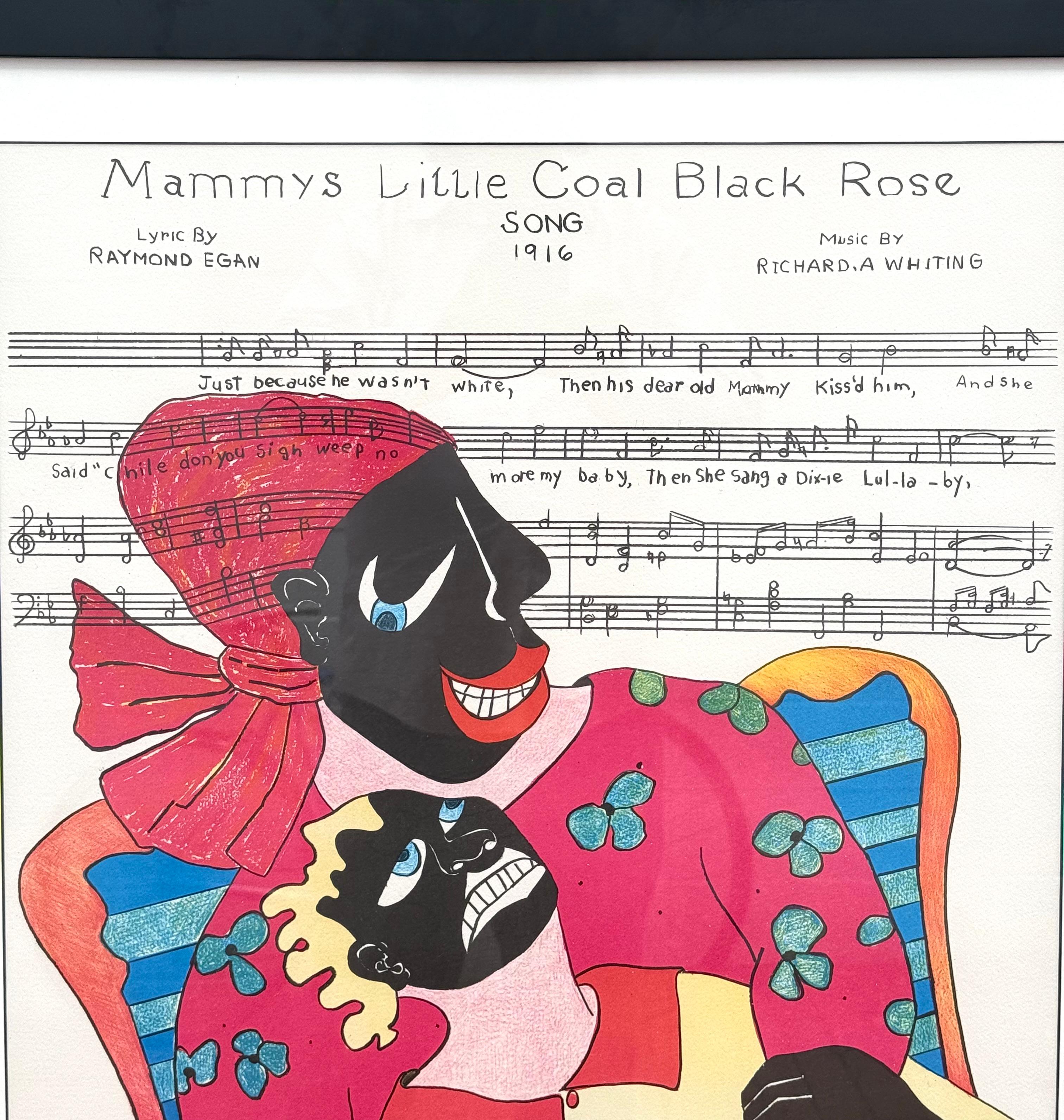 “Untitled” (Mammy’s Little Coal Black Rose) For Sale 4