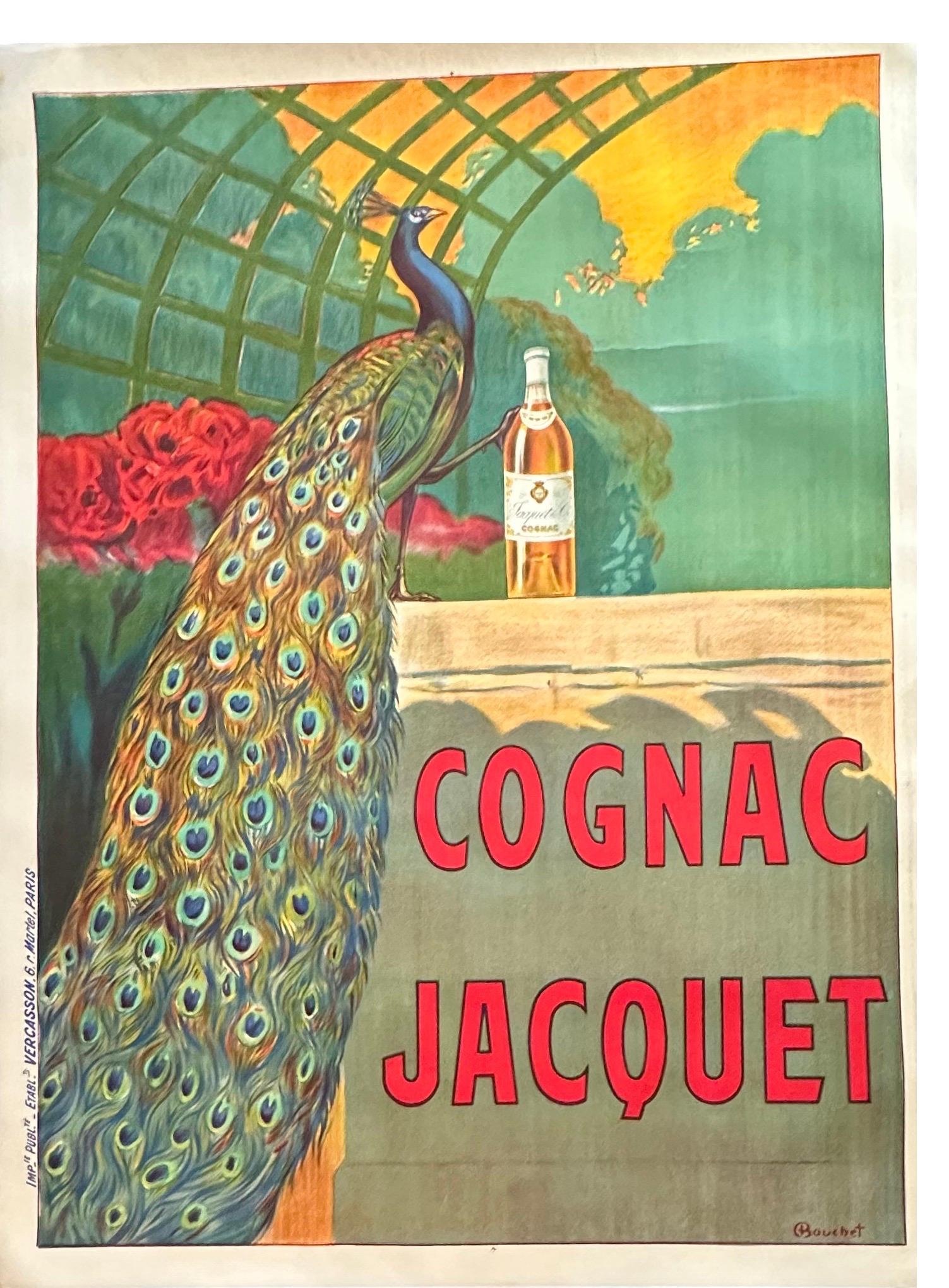 Cognac Jacquet. (Art déco), Print, von Camille Bouchet