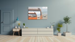 Badeanstalt n°2 von Camille Brasselet - Zeitgenössische Fotografie, Strand
