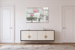 Hôtel de la Plage di Camille Brasselet - Fotografia contemporanea, donna, pastello