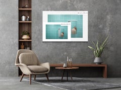 The bathroom by Camille Brasselet - Contemporary fine art photography, woman