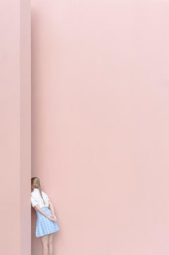 The game by Camille Brasselet - Contemporary fine art photography, pink, girl