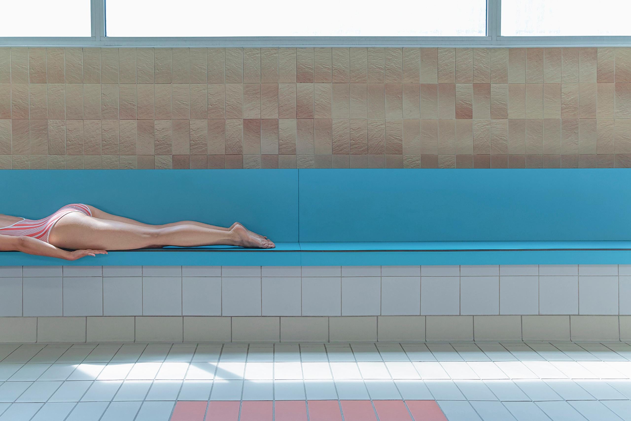 The pool n°5 by Camille Brasselet - Contemporary fine art photography, woman