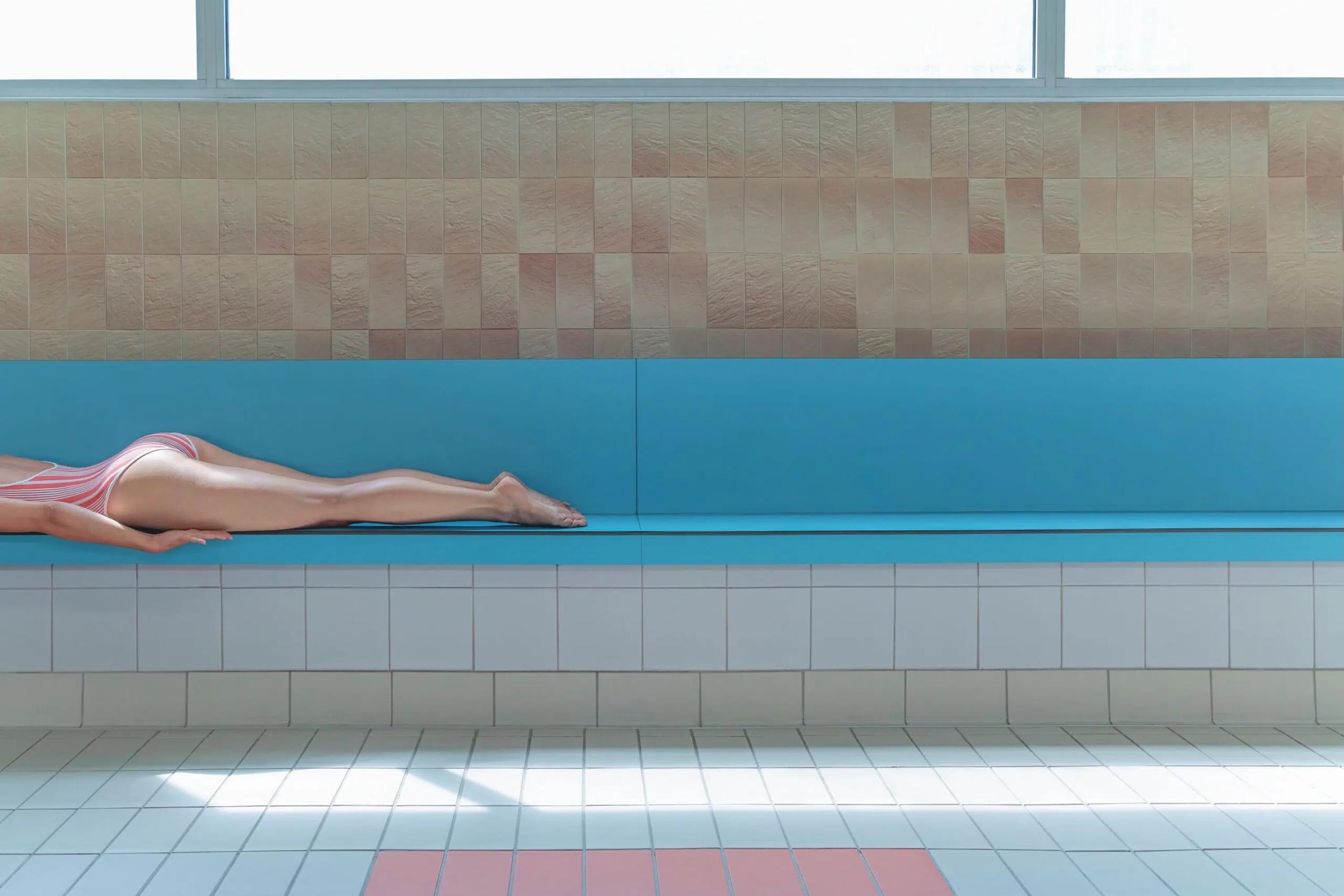 The pool n°5 by Camille Brasselet - Contemporary fine art photography, woman