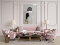 The Serpent by Camille Brasselet - Nude art photography, woman body, black hair