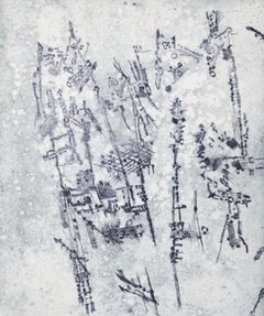 Composition, Feuilles éparses, Camille Bryen