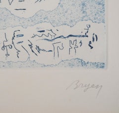 Night Dreaming - Original Etching, Signed