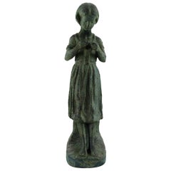 Camille Claudel, French Sculptor, Young Girl Standing