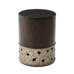 Camille Cylinder Accent Table