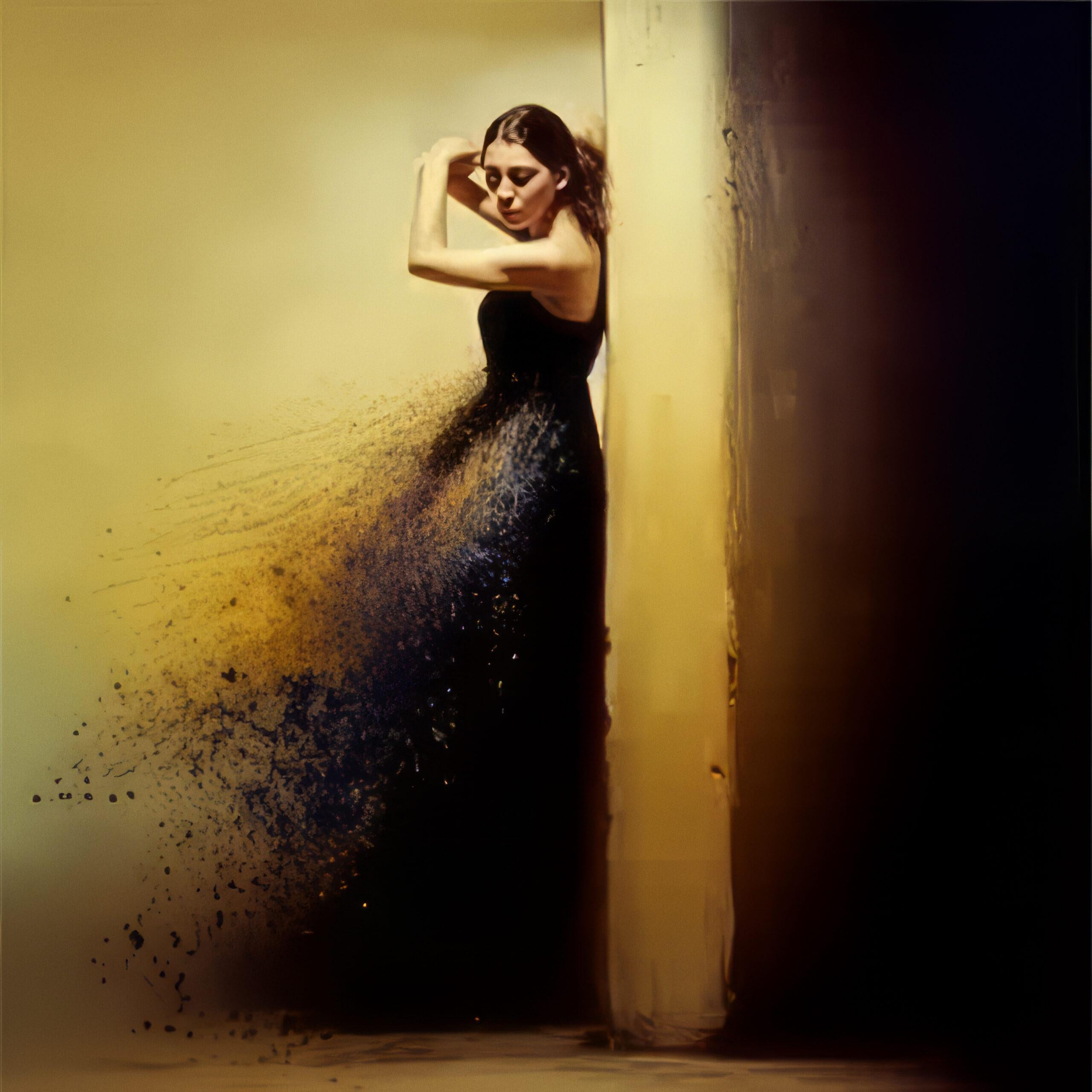 Figurative Print di Camille Dupont - Ember - stampa digitale a colori di moda figurativa contemporanea