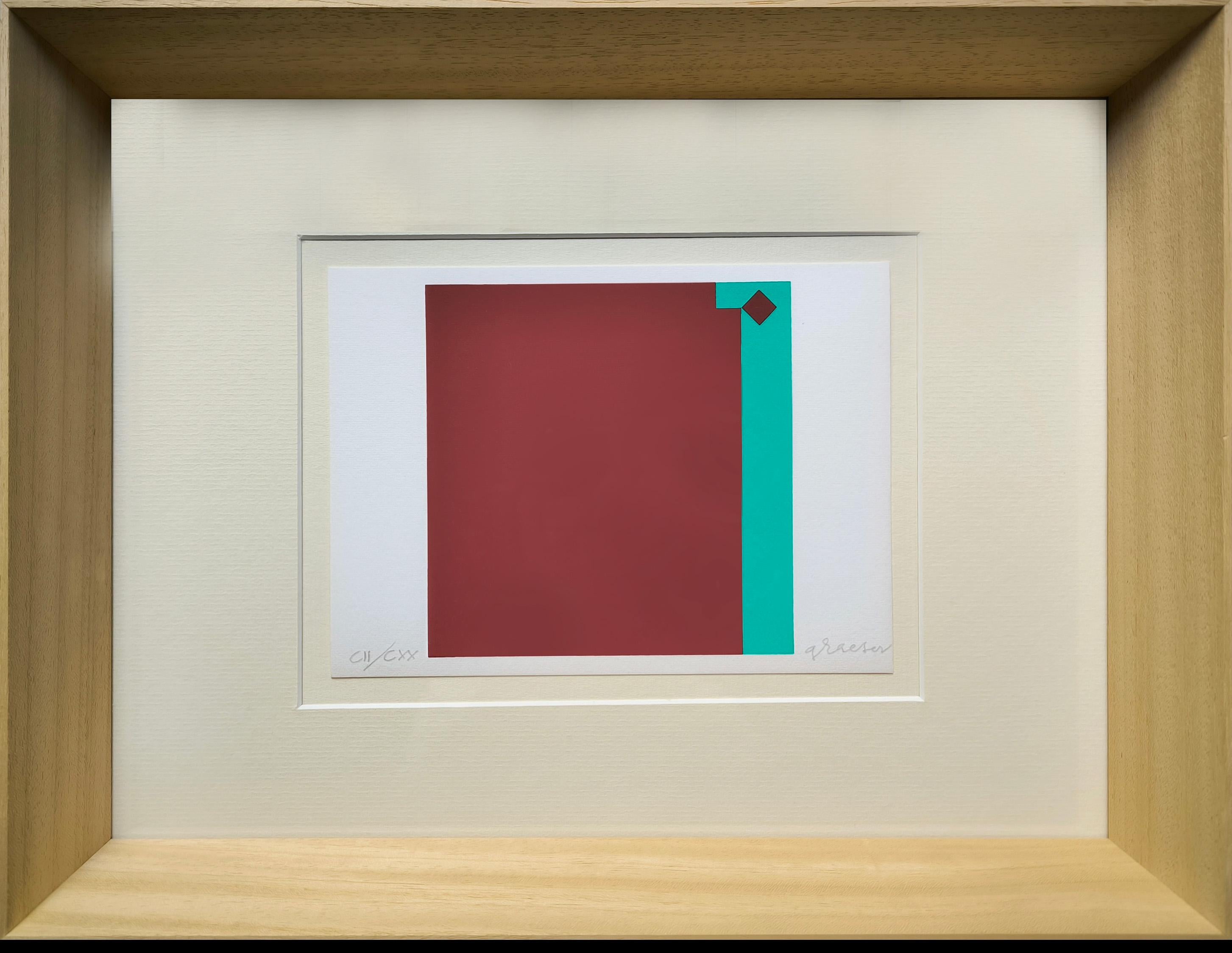 Untitled (Caput Mortuum series) - Print by Camille Greaser