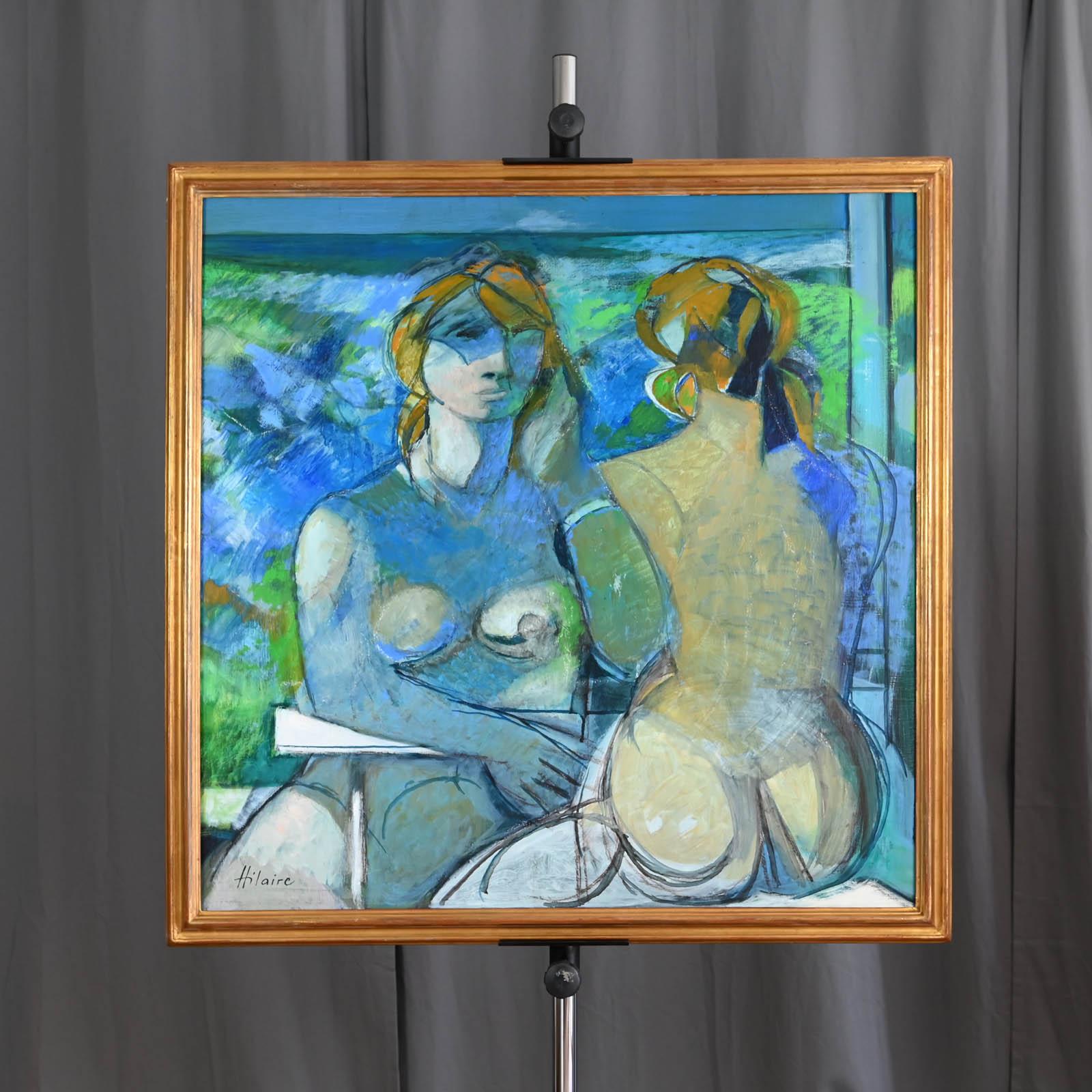 La fiducia - Painting di Camille Hilaire