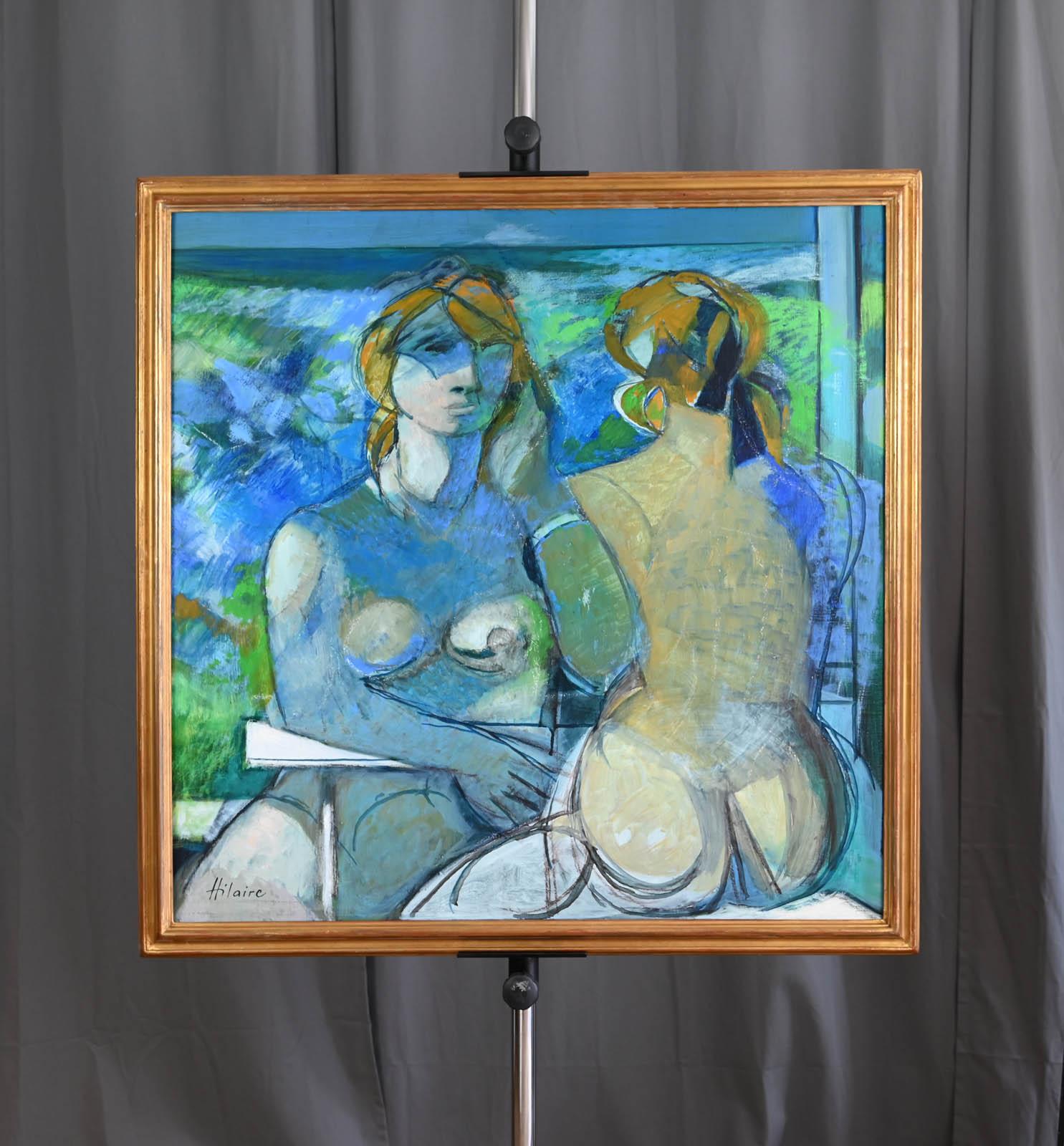 La fiducia - Painting Moderno di Camille Hilaire