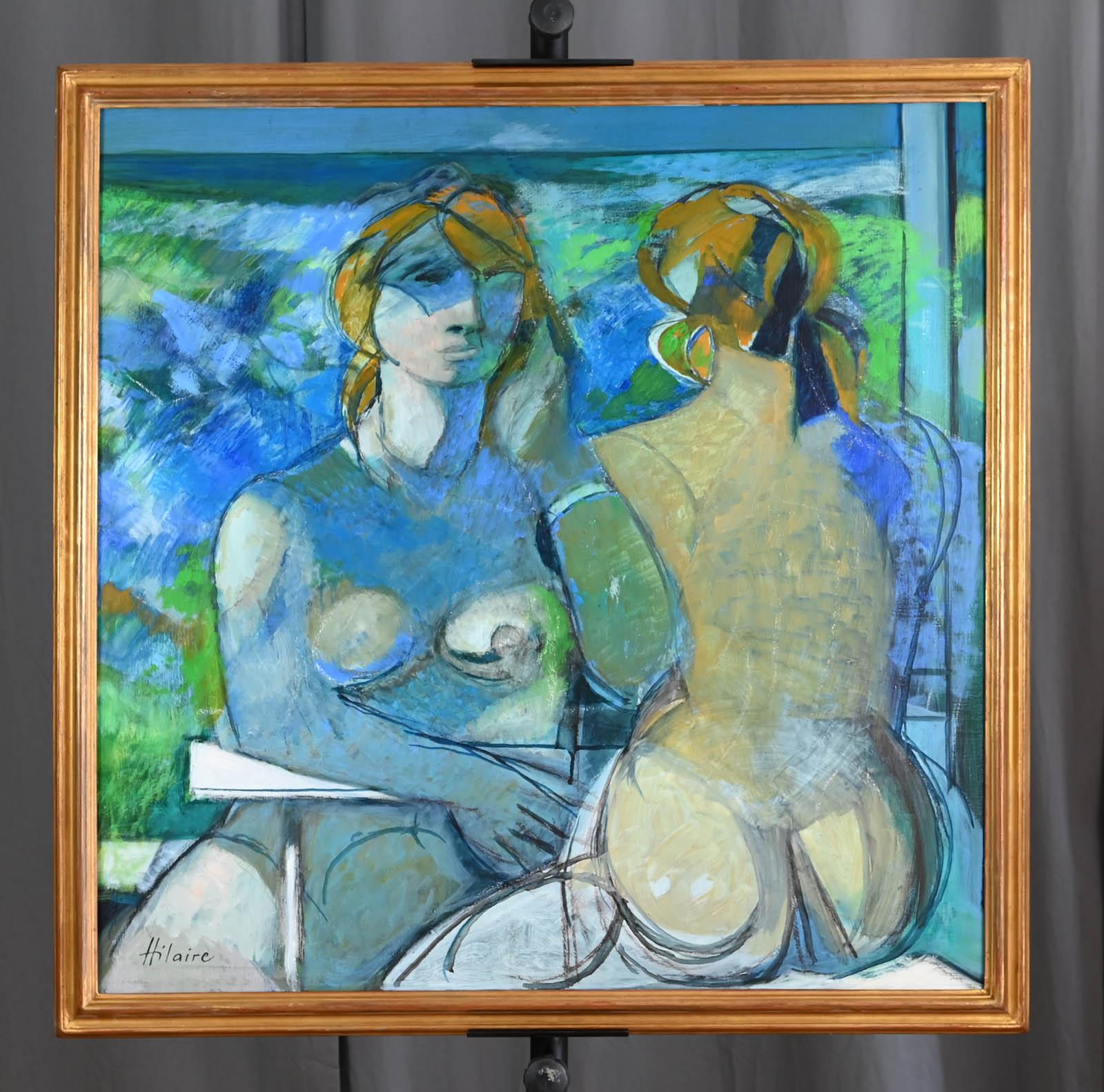 Camille HILAIRE (1916-2004)

Fiducia

Olio su tela

Grande formato: 100 x 100 cm
Firmato in basso a sinistra.
Firmato e intitolato sul retro.

Pittura in perfette condizioni.
Cornice dorata con angoli chiusi. GRATUITO
Dimensioni con cornice: 108 x
