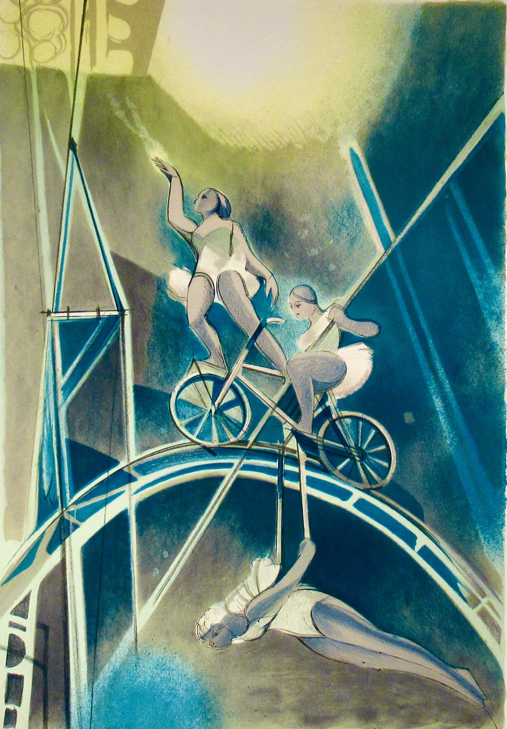 Le cirque (Le cirque) IV - Print de Camille Hilaire