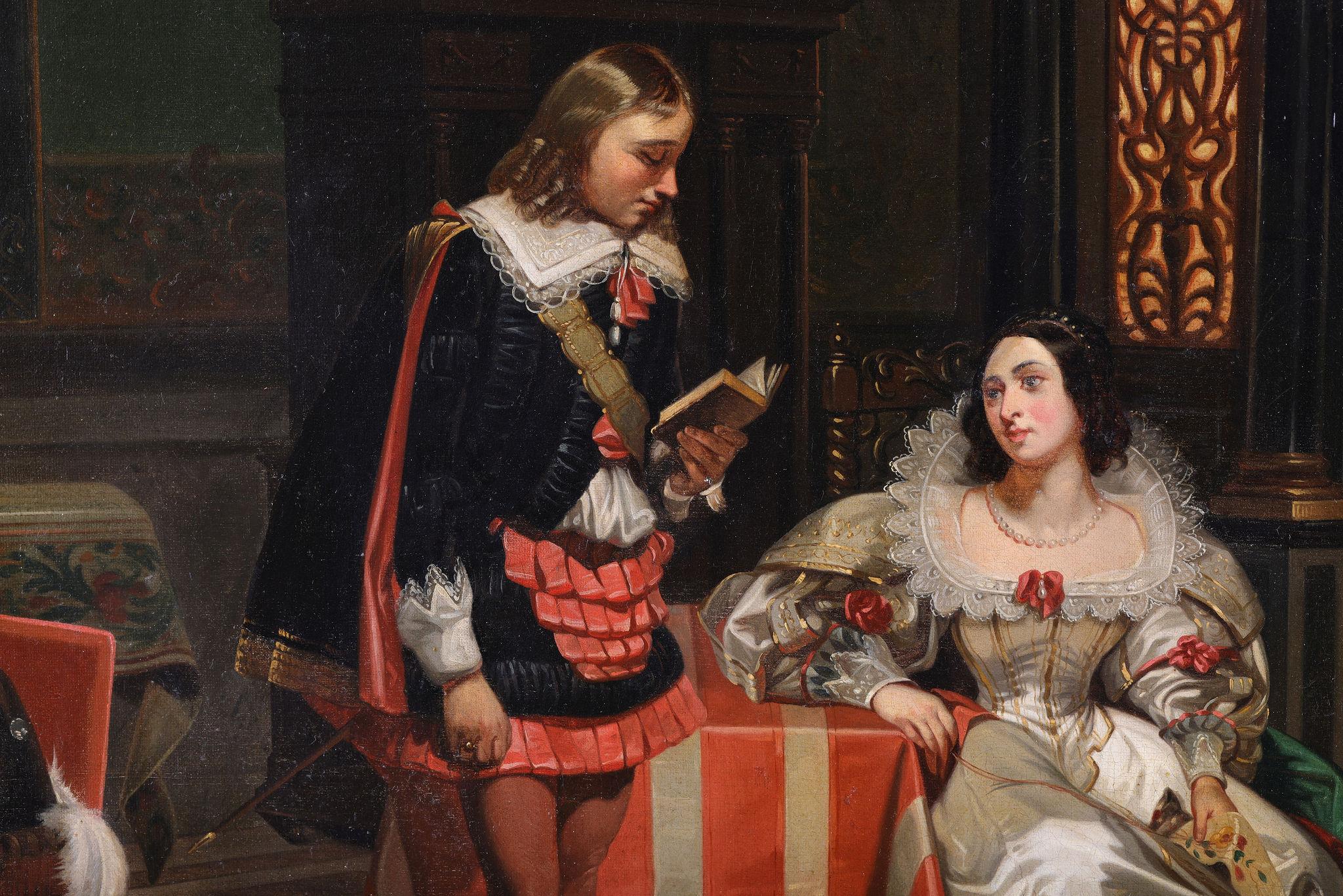 Camille Joseph Etienne ROQUEPLAN
1803 - 1855

Eine fantastische Gelegenheit, ein Werk von Camill Roqueplan zu ersteigern, dessen Werke nicht oft auf Auktionen angeboten werden, aber 1989 kam eine  FF 200 000 erreicht 

Leinwand Größe: 30 x 25