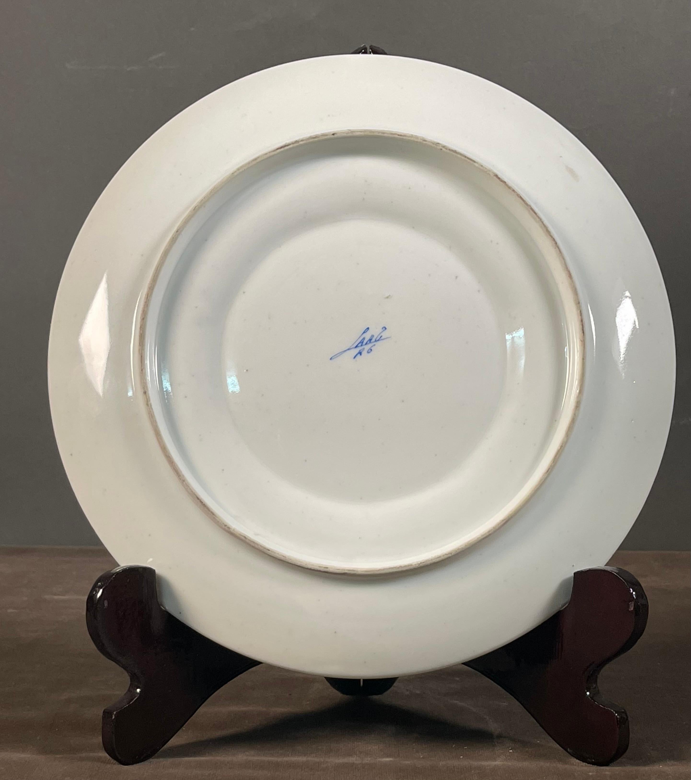 Camille Le Tallec Vergoldetes Porzellan Terrine Empire-Stil Set im Angebot 8