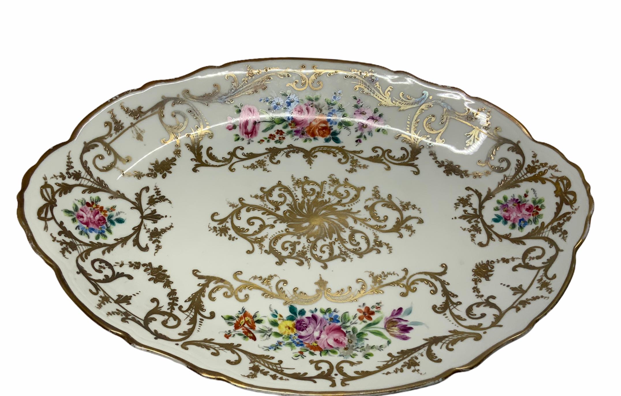 Camille Le Tallec Handpainted Porcelain Tureen In Good Condition For Sale In Guaynabo, PR