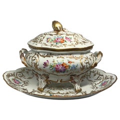 Camille Le Tallec Handpainted Porcelain Tureen