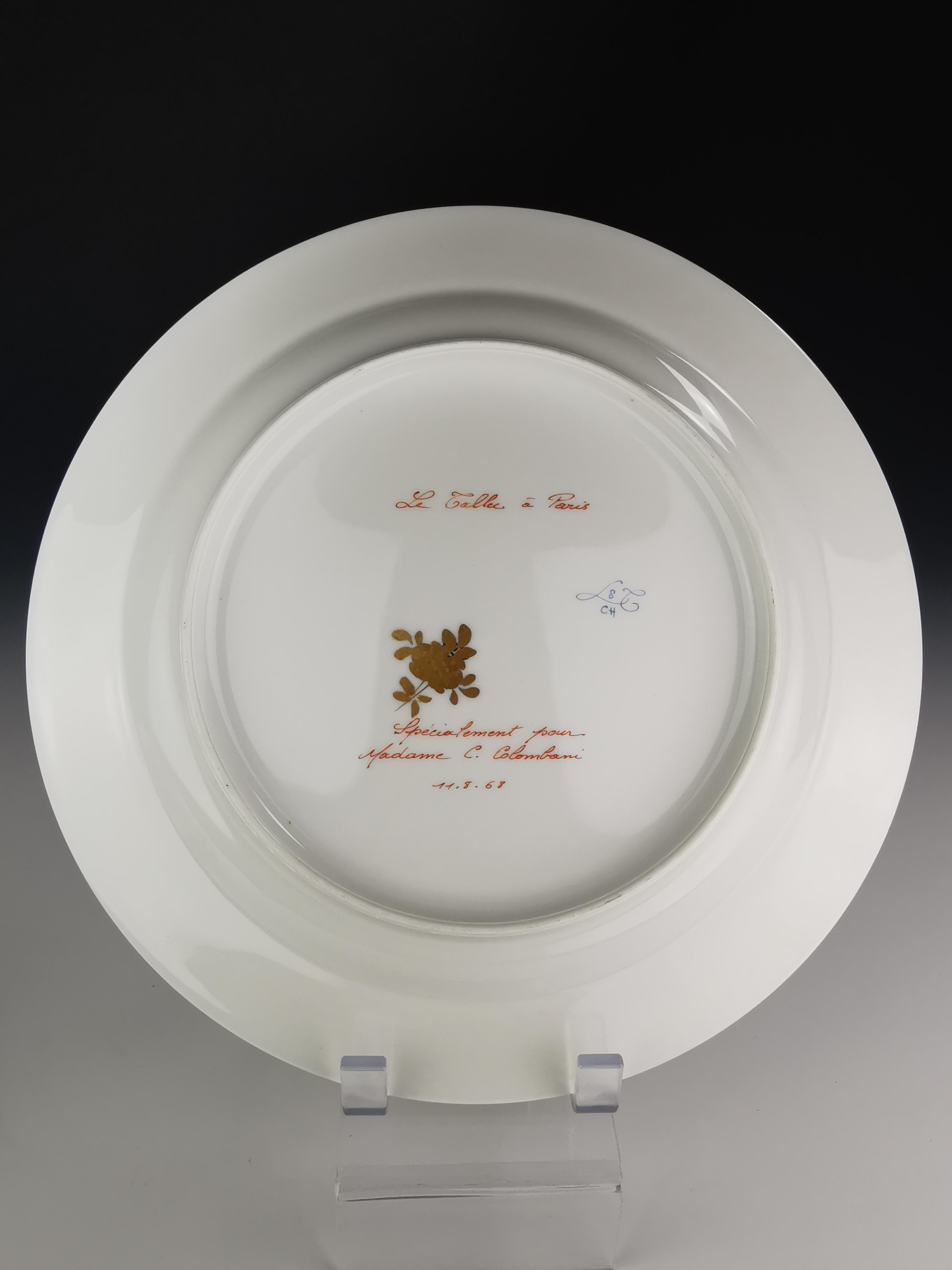 Camille Le Tallec Paris - Part of table service - Limoges Porcelain - BAYEUX For Sale 11