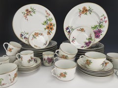 Camille Le Tallec Paris - Part of table service - Limoges Porcelain - BAYEUX