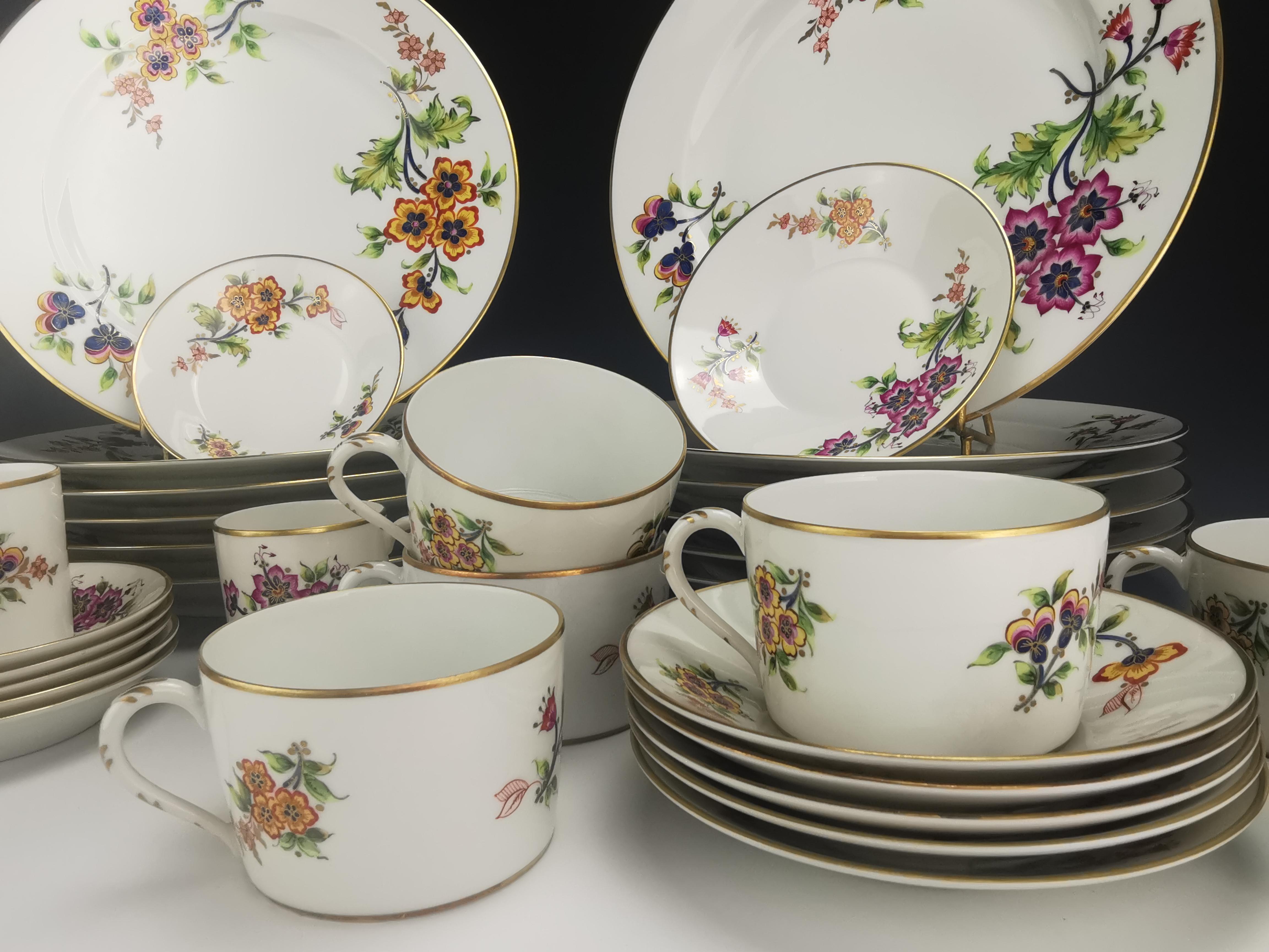 Camille Le Tallec Paris - Part of table service - Limoges Porcelain - BAYEUX In Good Condition For Sale In LYON, FR