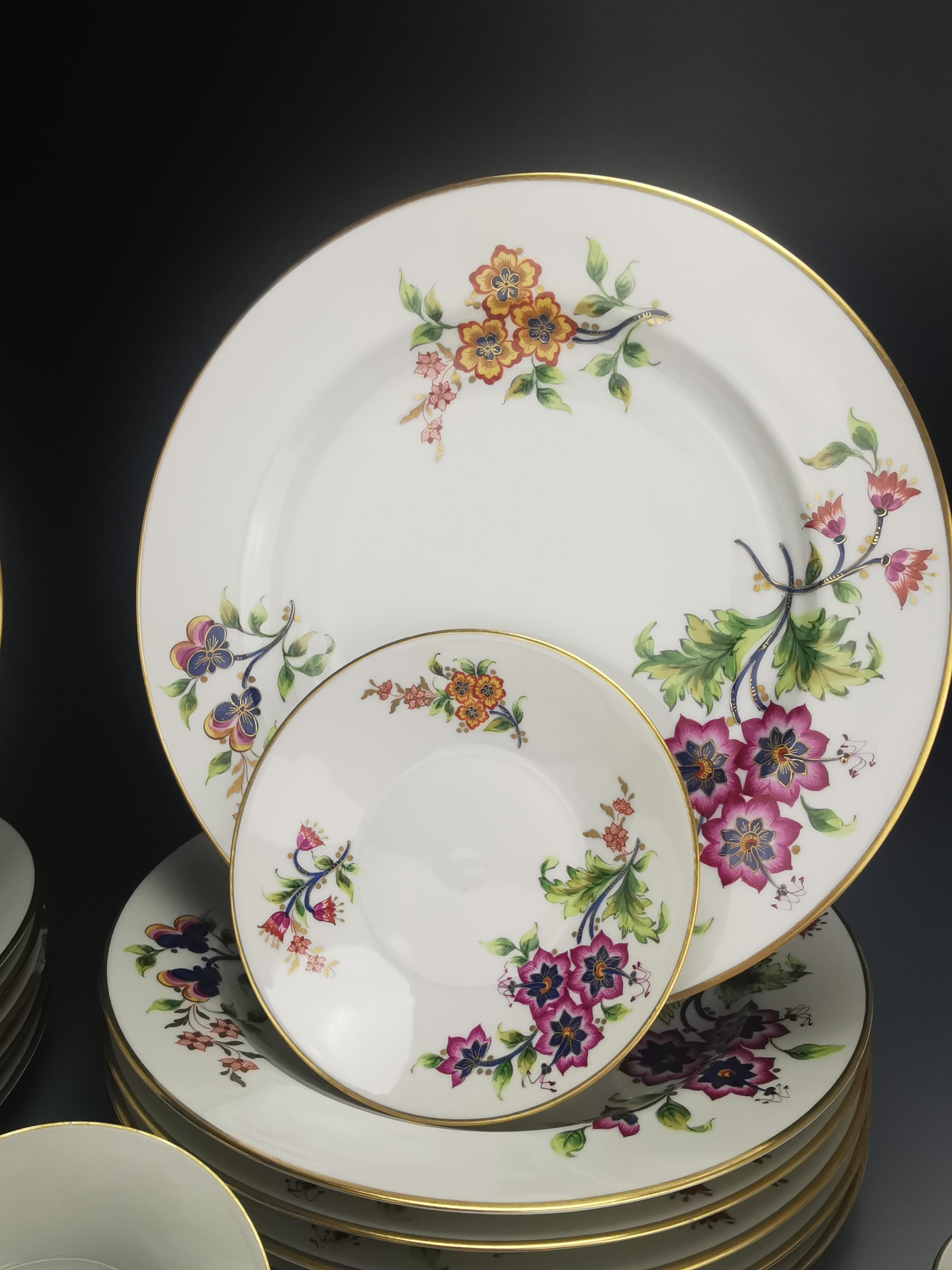 Camille Le Tallec Paris - Part of table service - Limoges Porcelain - BAYEUX For Sale 1