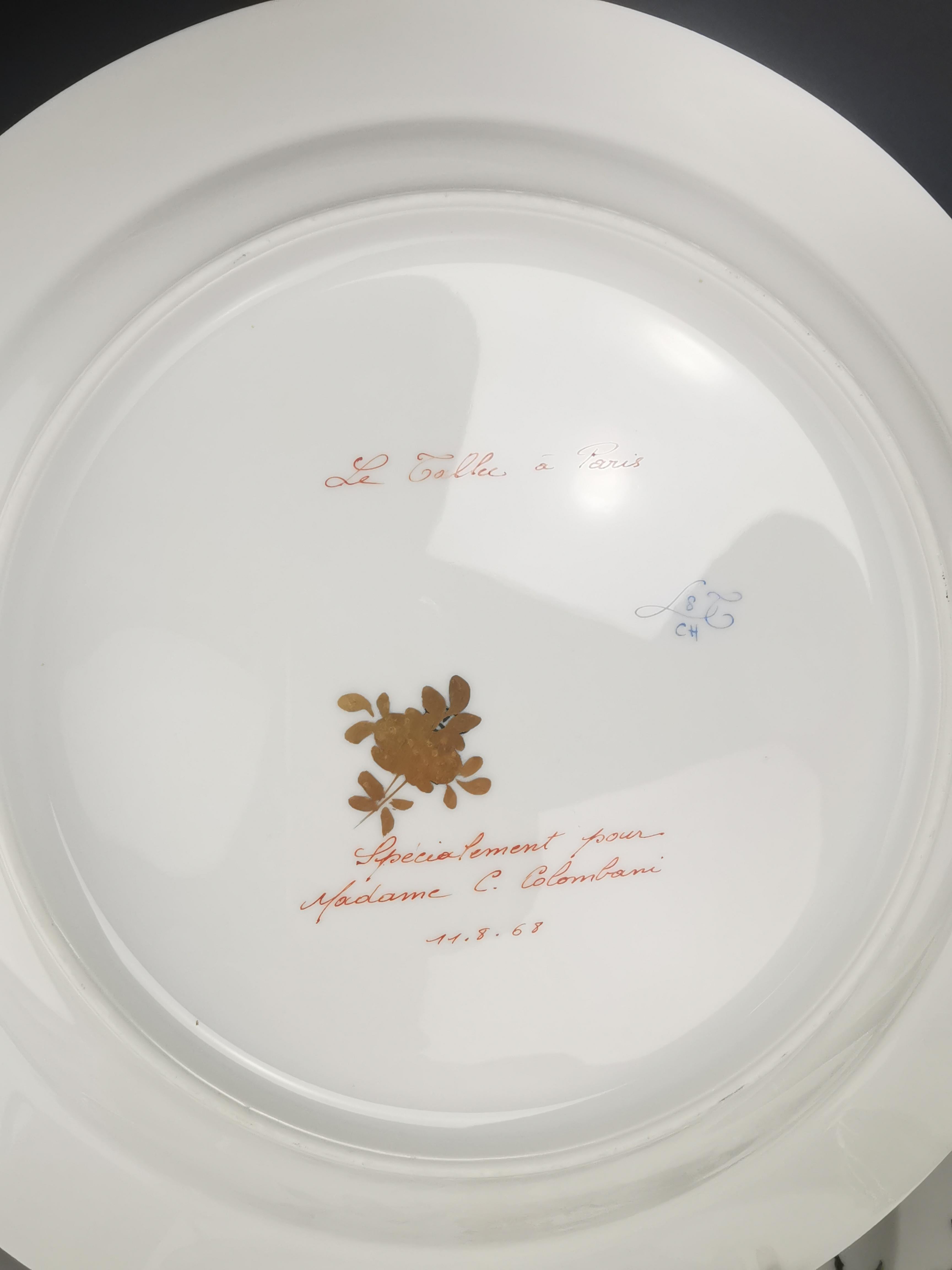 Camille Le Tallec Paris - Part of table service - Limoges Porcelain - BAYEUX For Sale 3