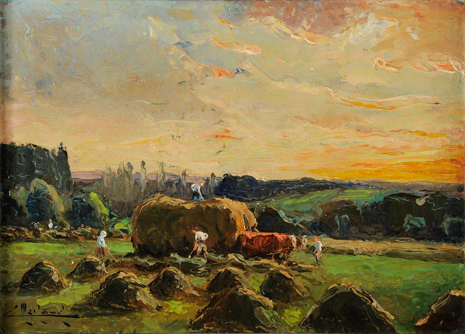 Camille Merlaud (1877-1957) Hay collection in Dordogne 4