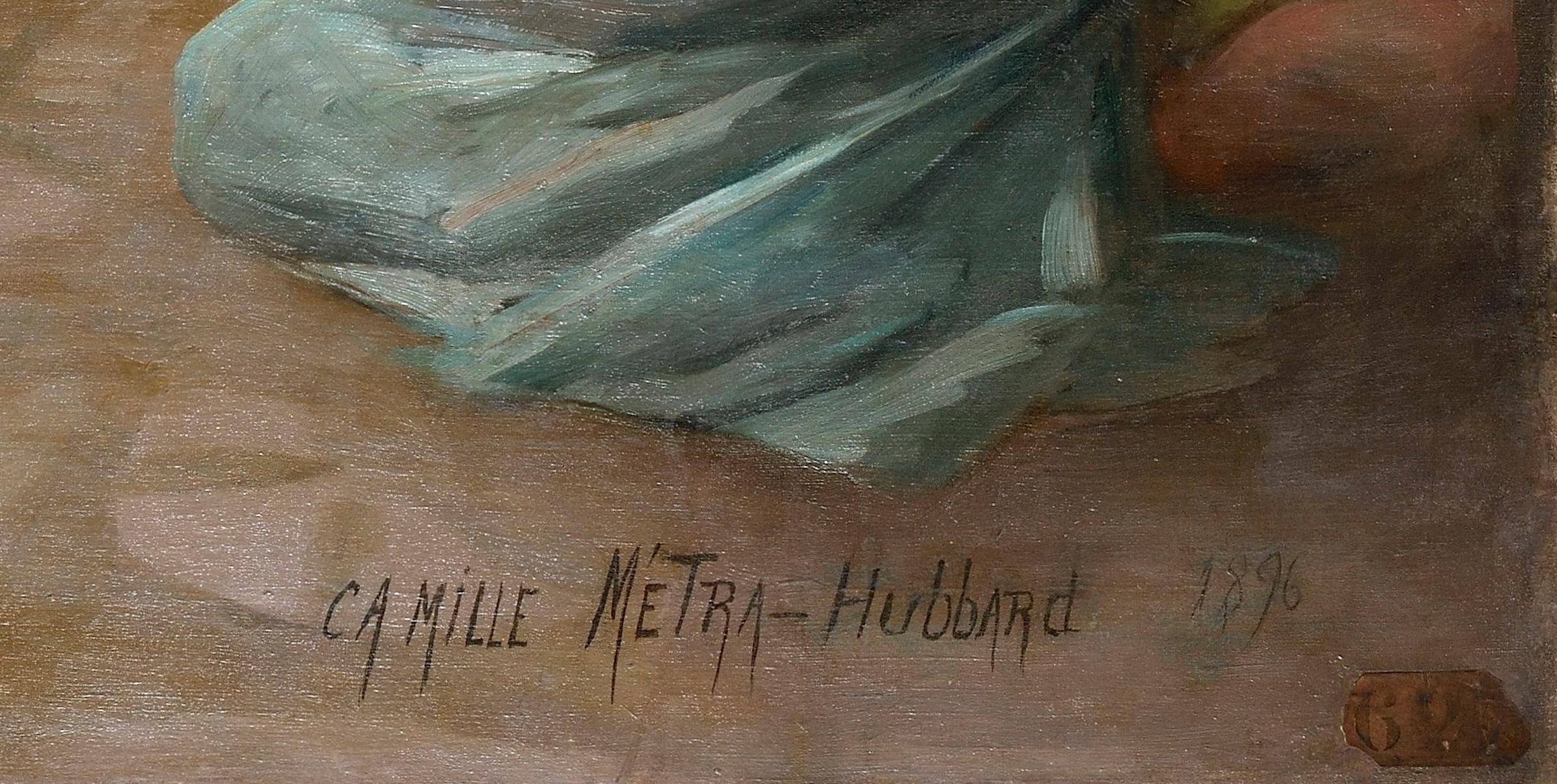 The cup of the king of Thule - Painting by Camille METRA or METRA-HUBBARD