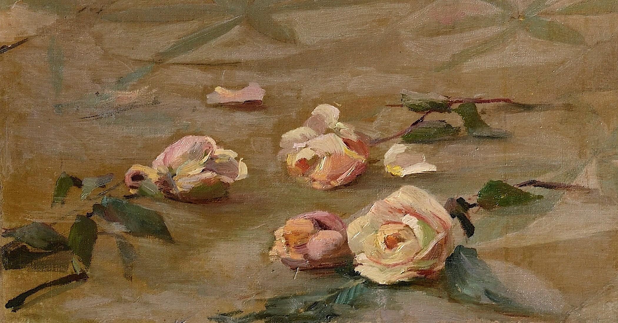 The cup of the king of Thule - French School Painting by Camille METRA or METRA-HUBBARD