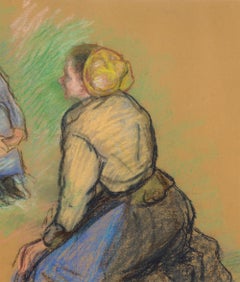 „Paysannes Assises“ von Camille Pissarro
