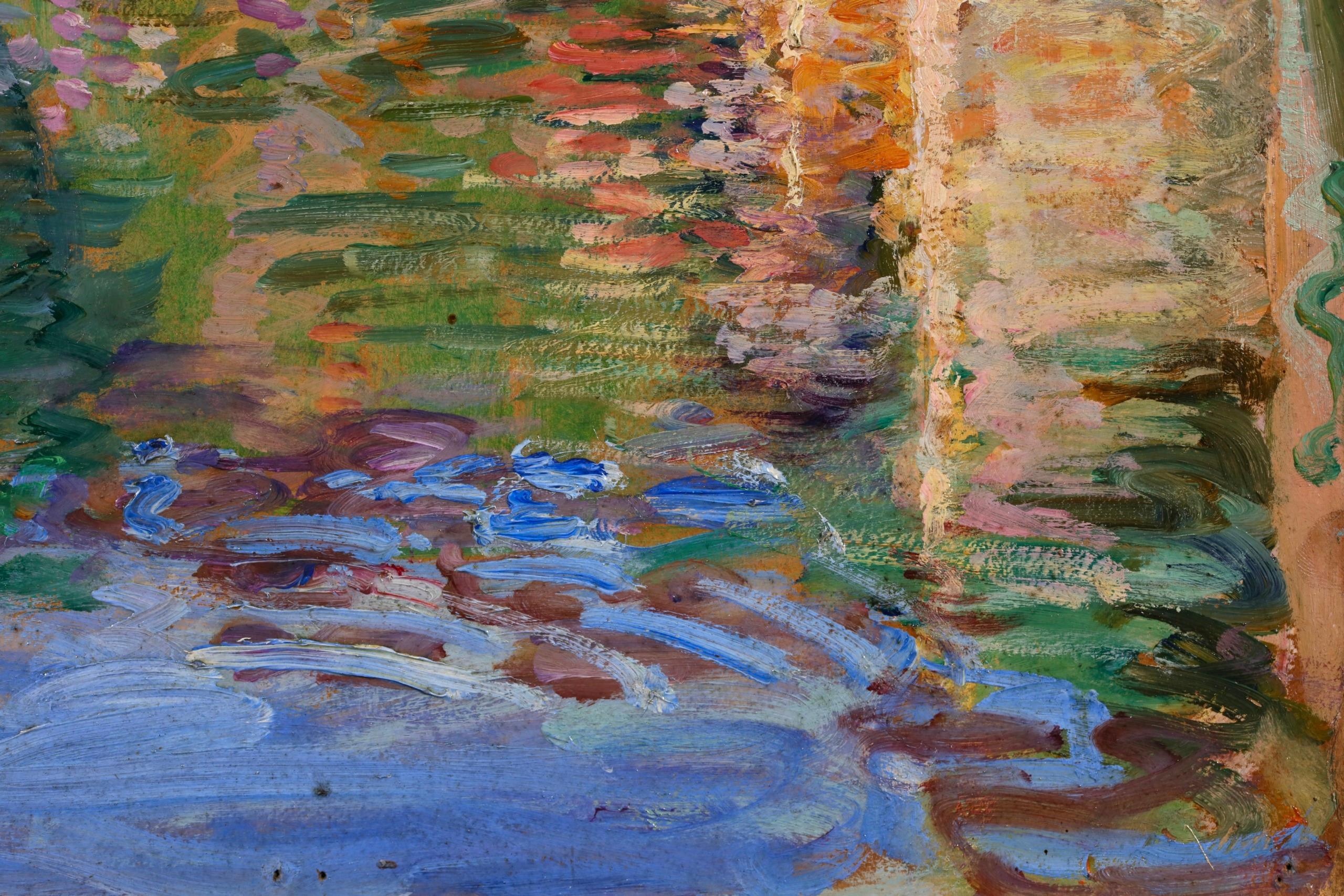 Le Pont Neuf - Peinture à l'huile impressionniste de Camille Roche 2