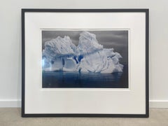 Electric Iceberg in Errera Channel, Antarctic Peninsula