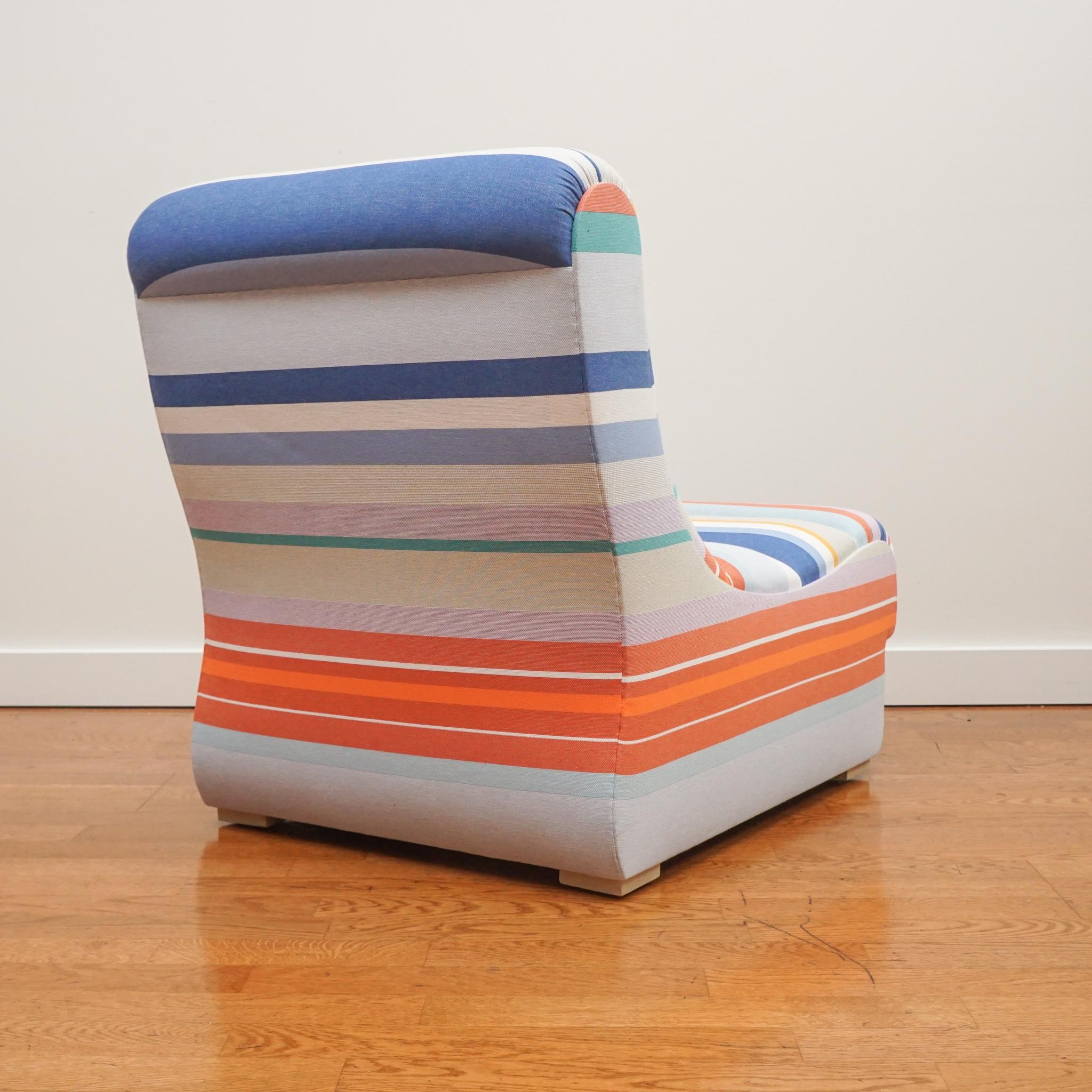 Contemporary Custom Slipper Chair 