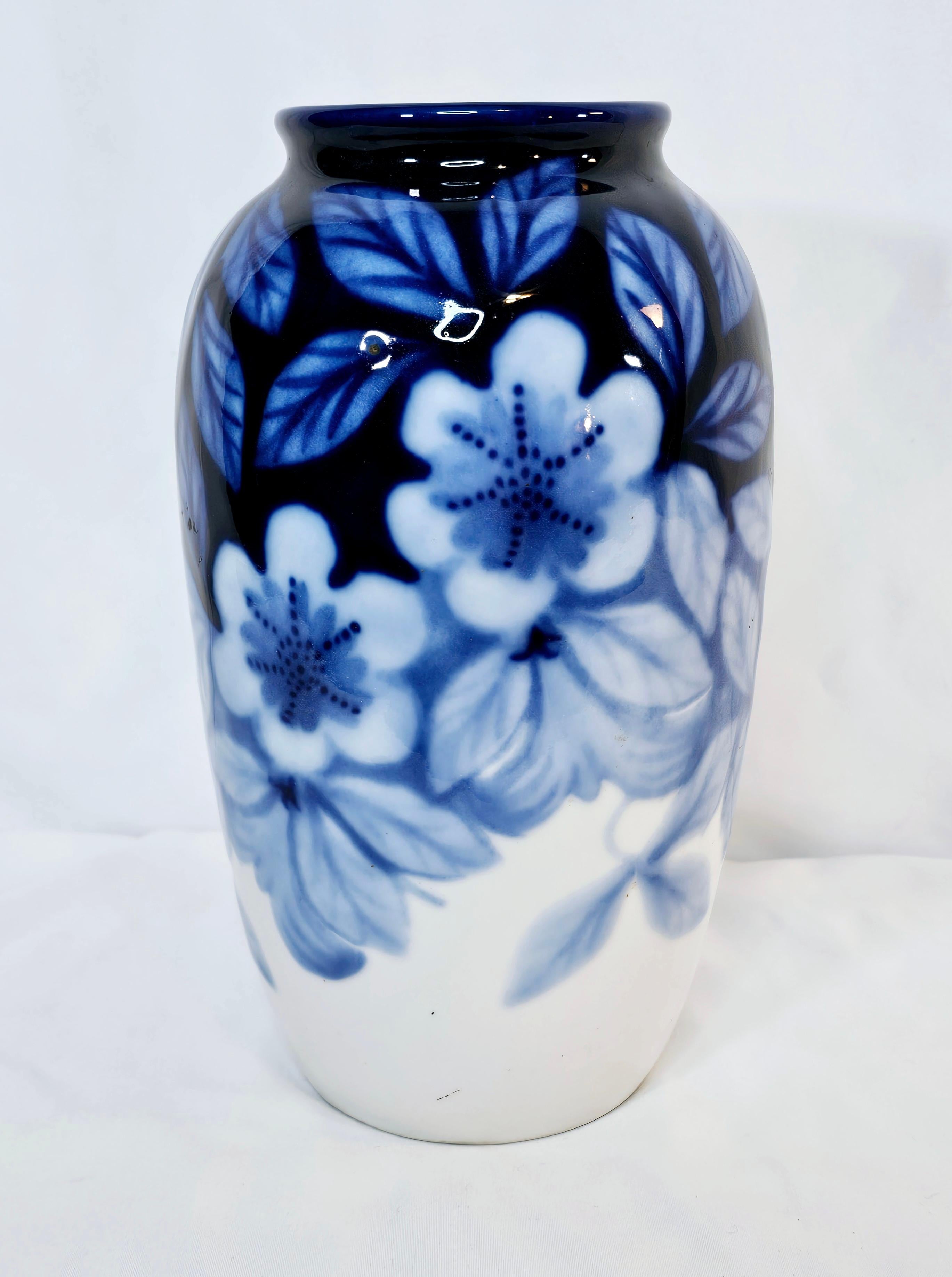 Art Deco Camille Tharaud For Limoges Porcelain Vase For Sale