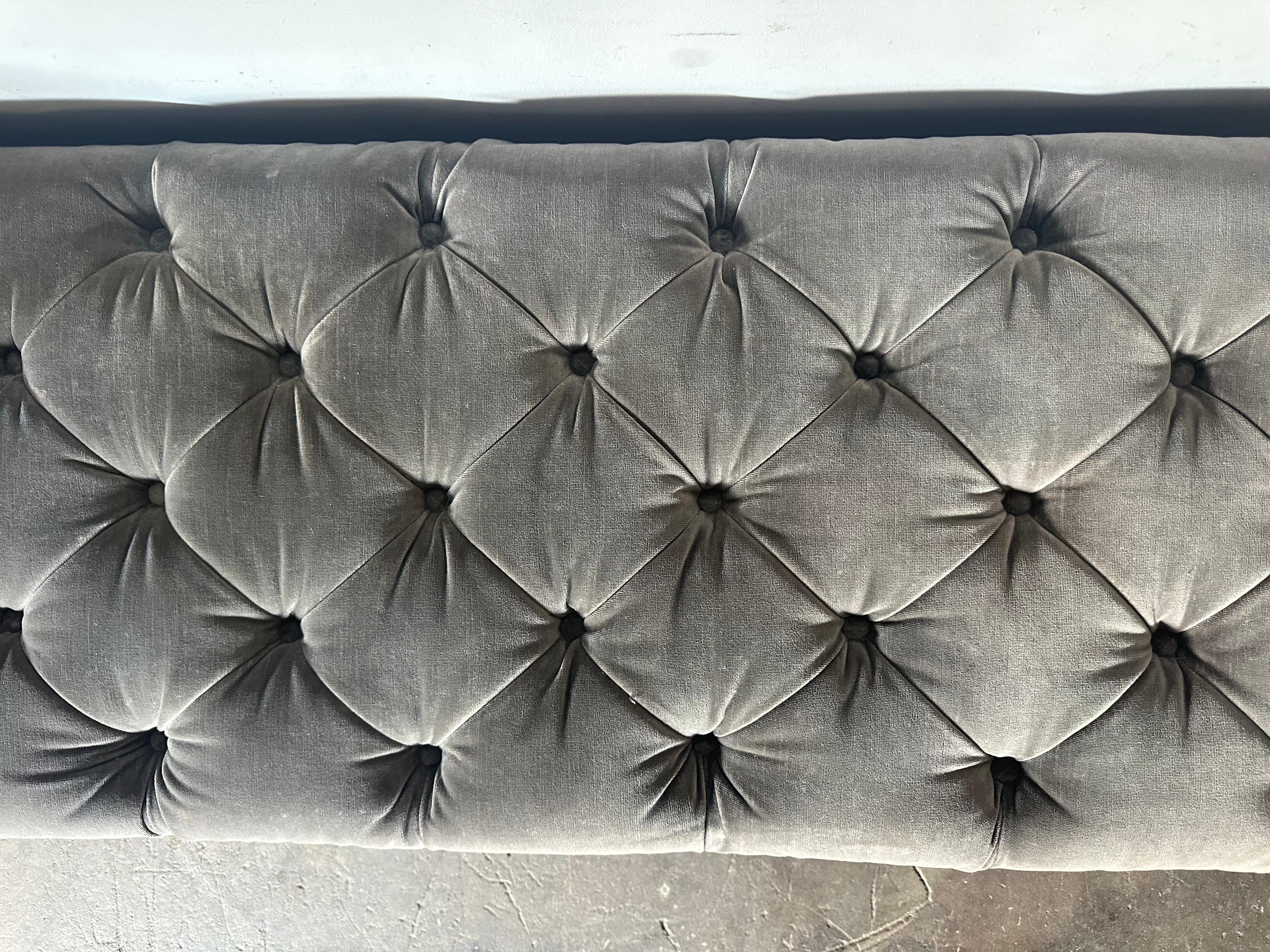 Camille Tufted Sofa Bench by Restoration Hardware 1