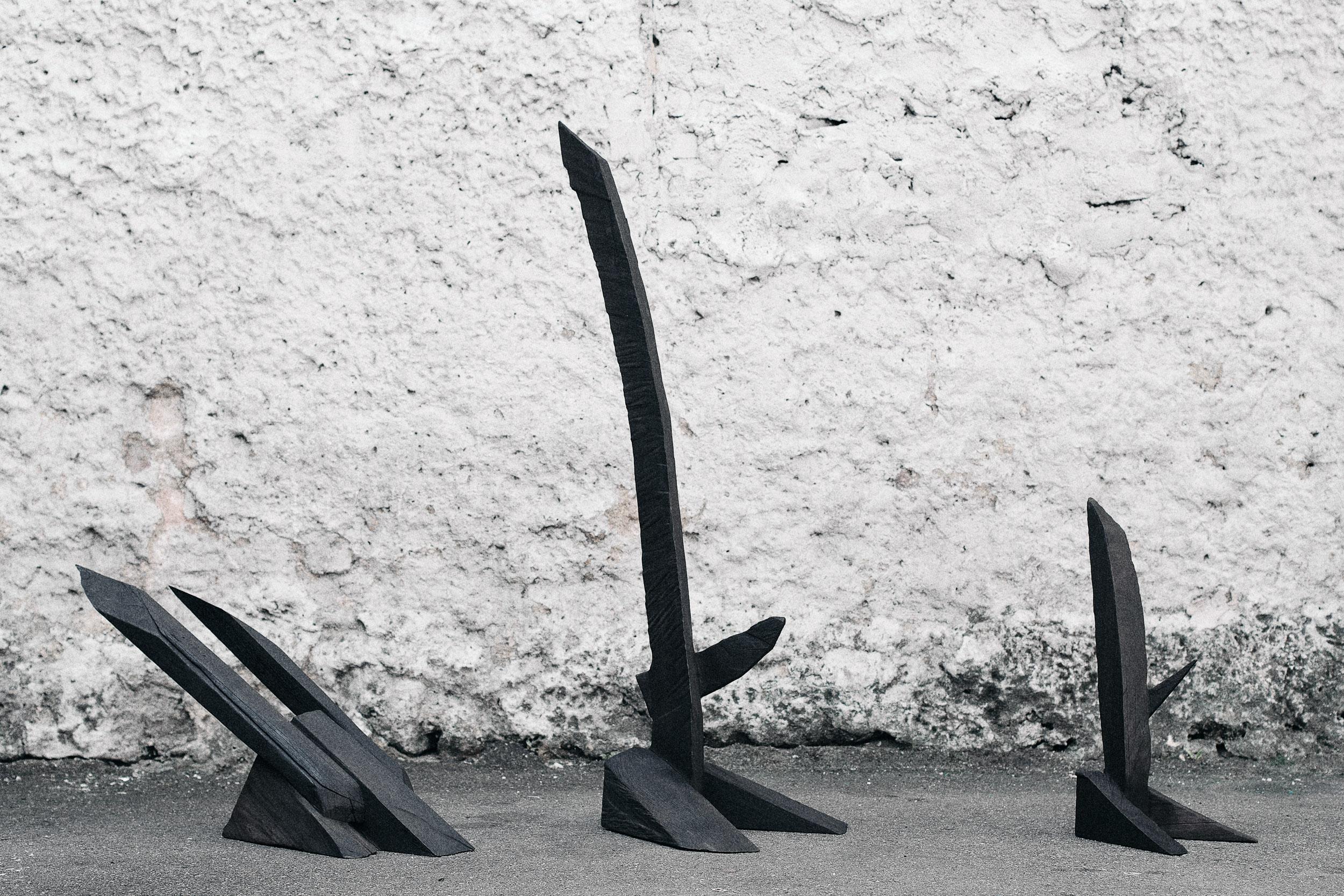 'Arbegas C' Wooden Sculpture by Camilo Andres Rodriguez Marquez For Sale 7