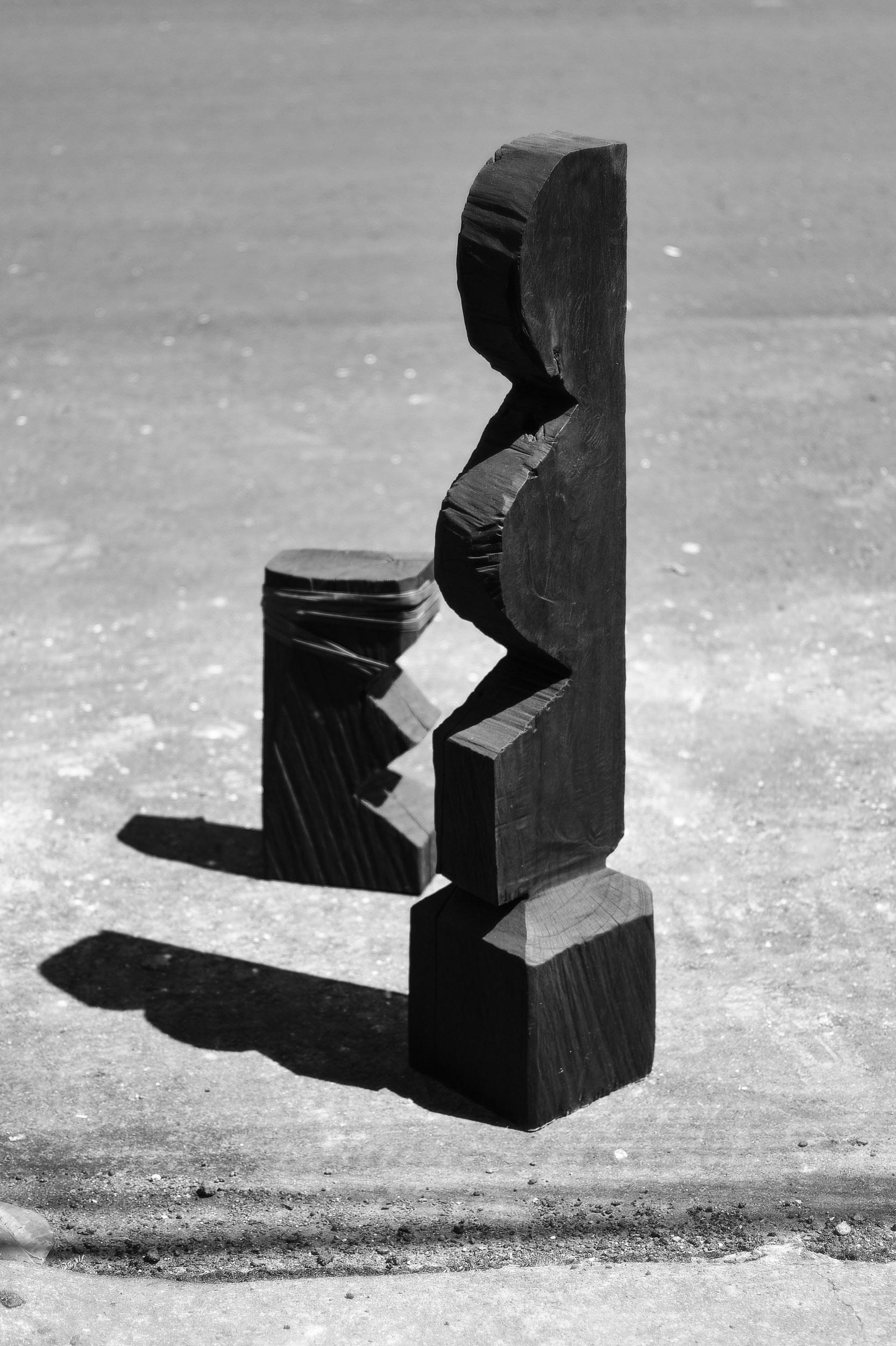 'Tatam A' Wooden Sculpture by Camilo Andres Rodriguez Marquez For Sale 11