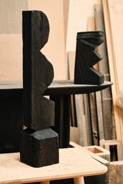 'Tatam A' Wooden Sculpture by Camilo Andres Rodriguez Marquez