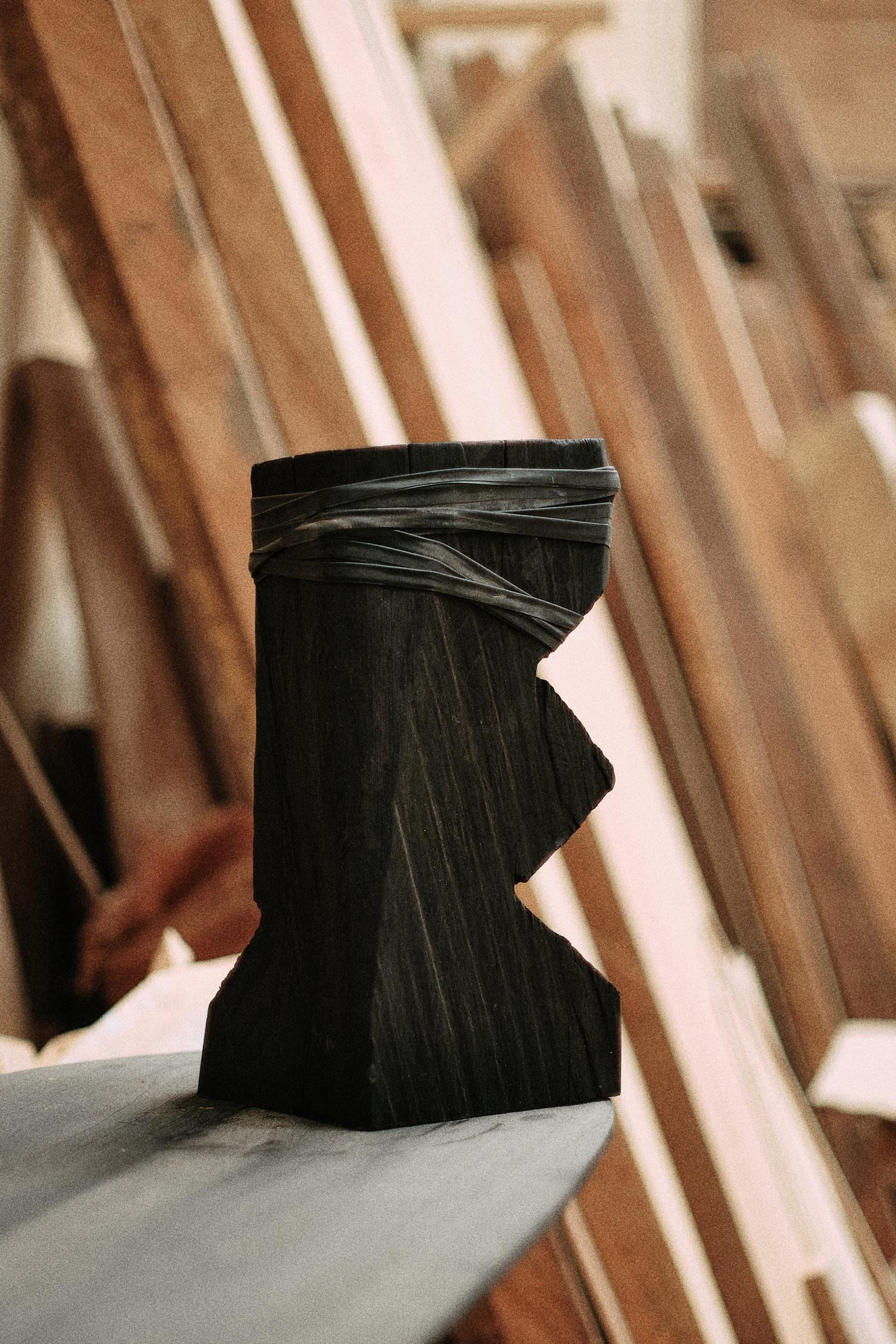 Sculpture en bois 