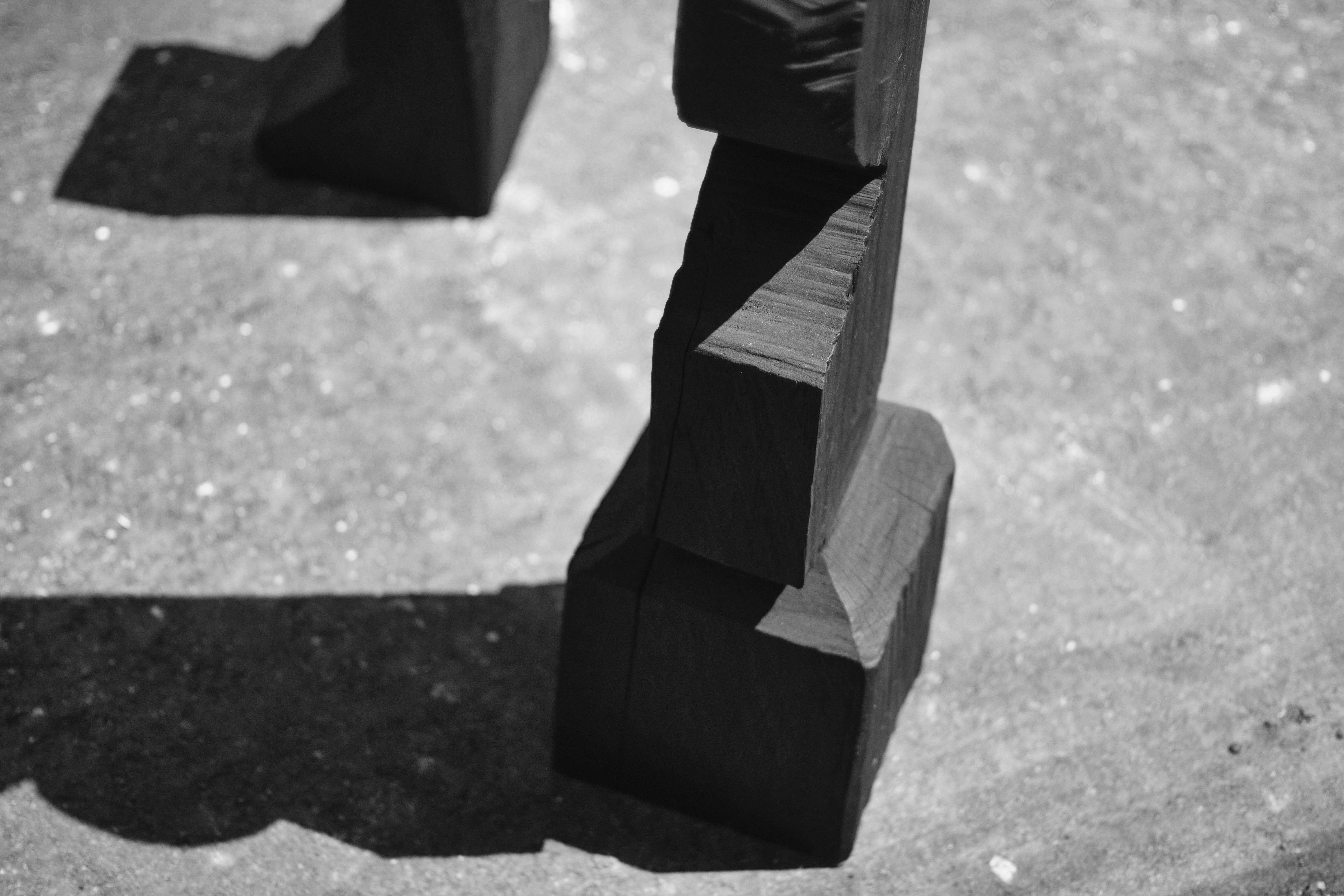 'Tatam B' Wooden Sculpture by Camilo Andres Rodriguez Marquez For Sale 3