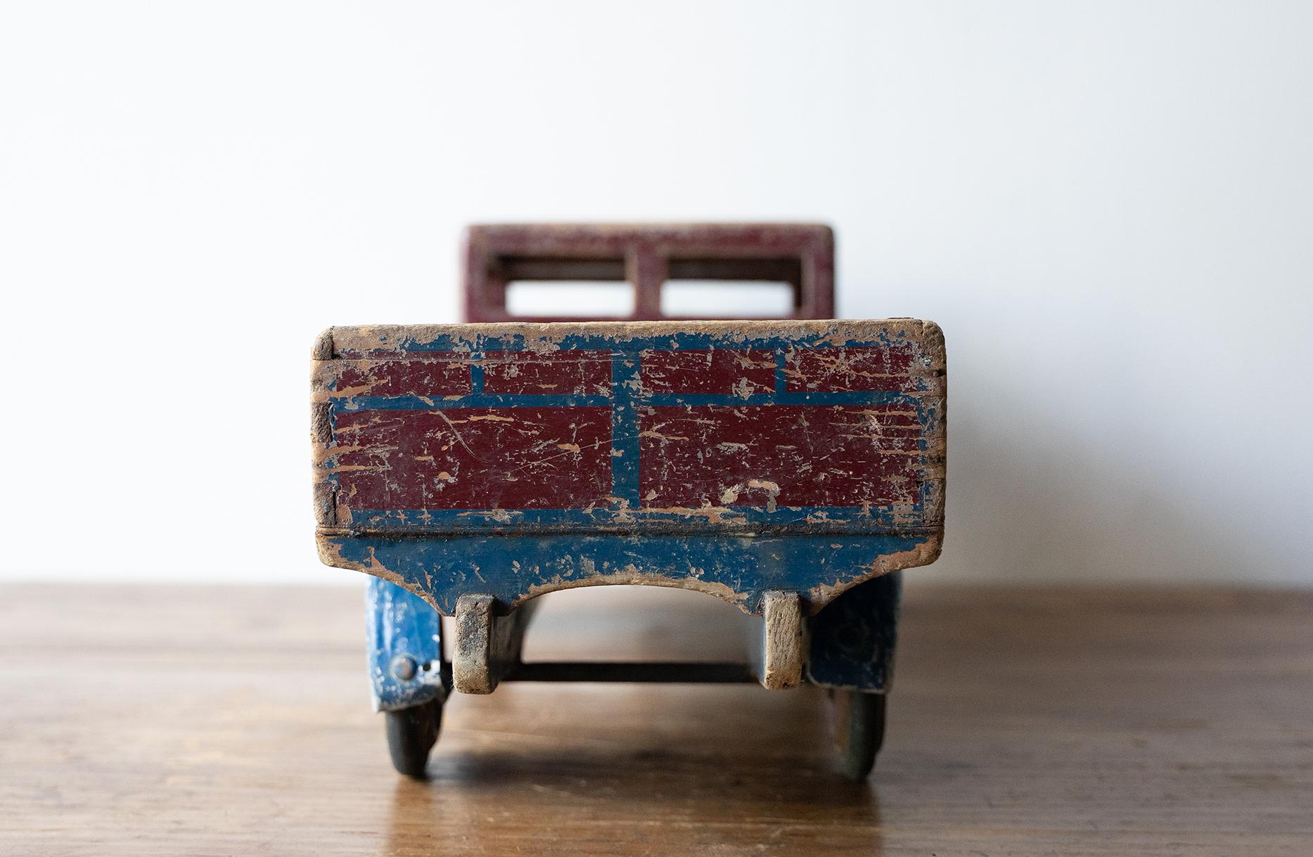Wood Vintage Toy Truck 20th Century For Sale