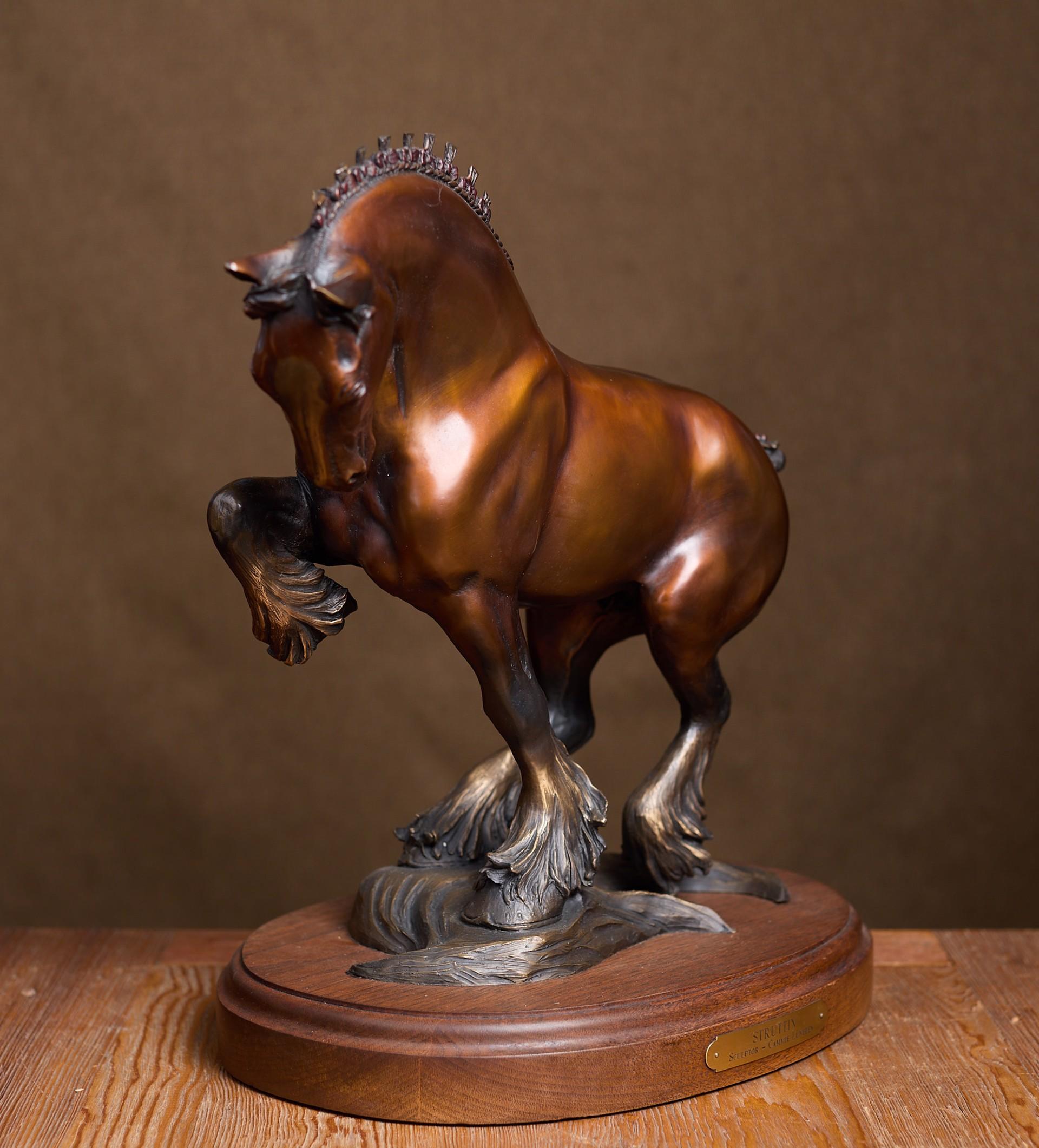 Pavoneándose - Sculpture de Cammie Lundeen