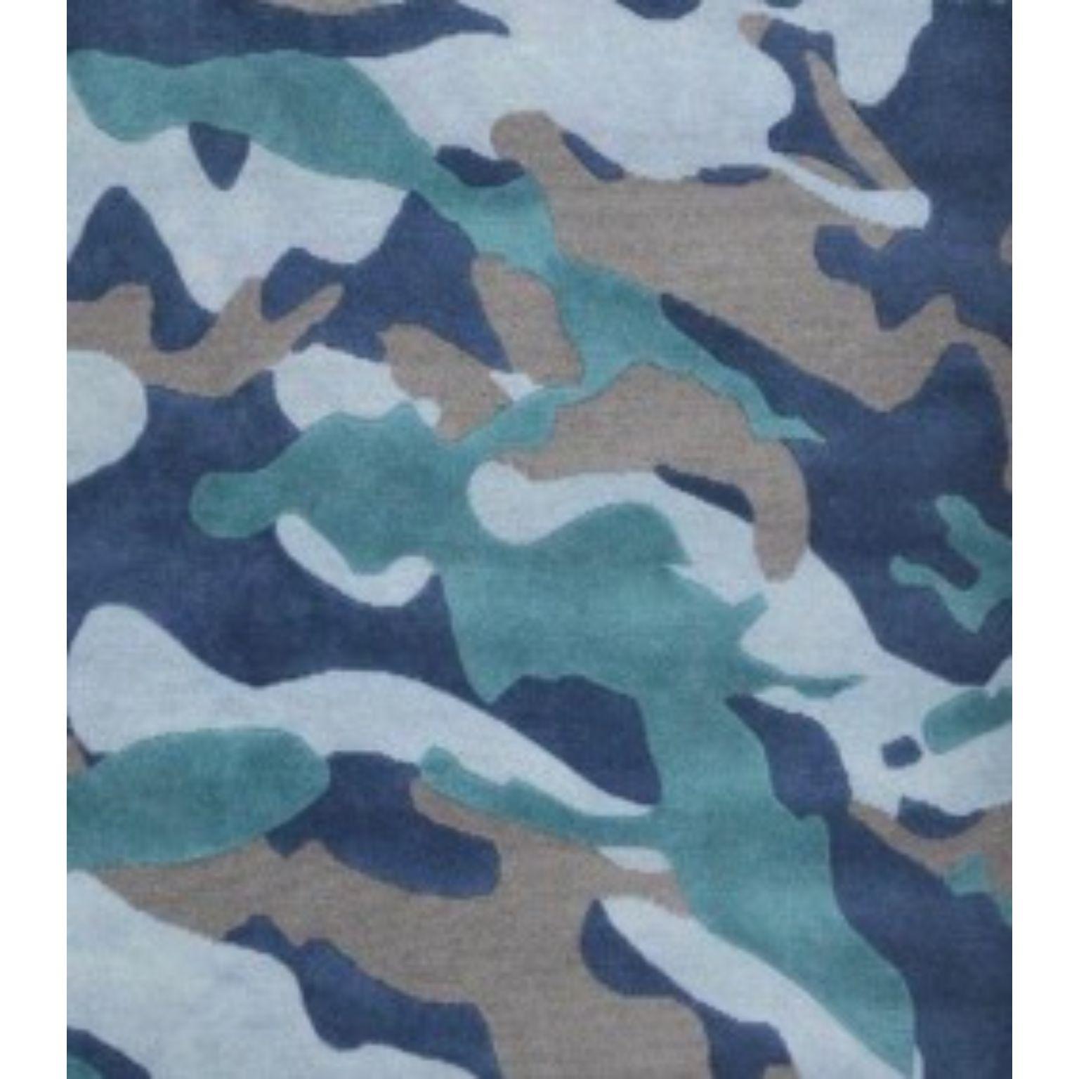Nepalese Camo Large Rug by Art & Loom For Sale