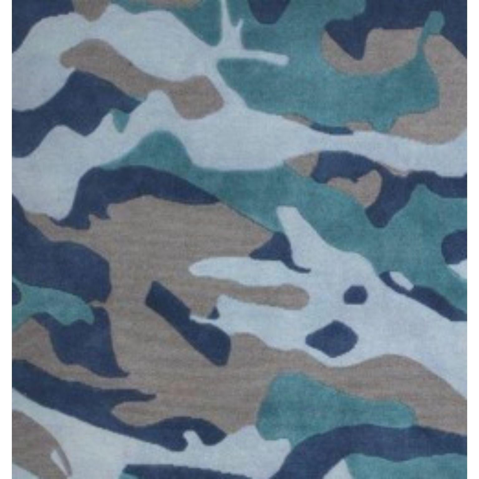 Camo Large Rug by Art & Loom In New Condition For Sale In Geneve, CH