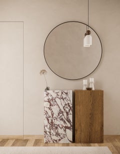 Camo Wood Console Table