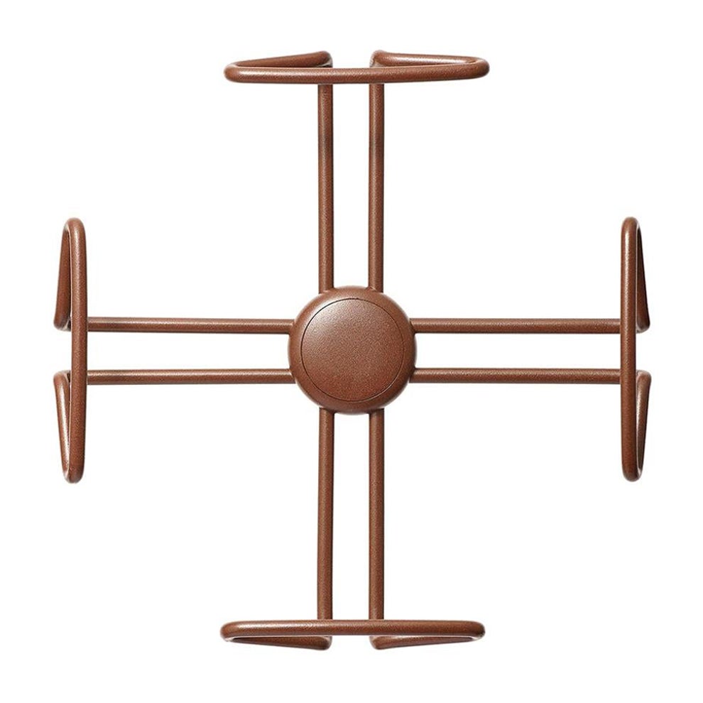 Camomila Brazilian Contemporary Metal Coat Rack by Lattoog