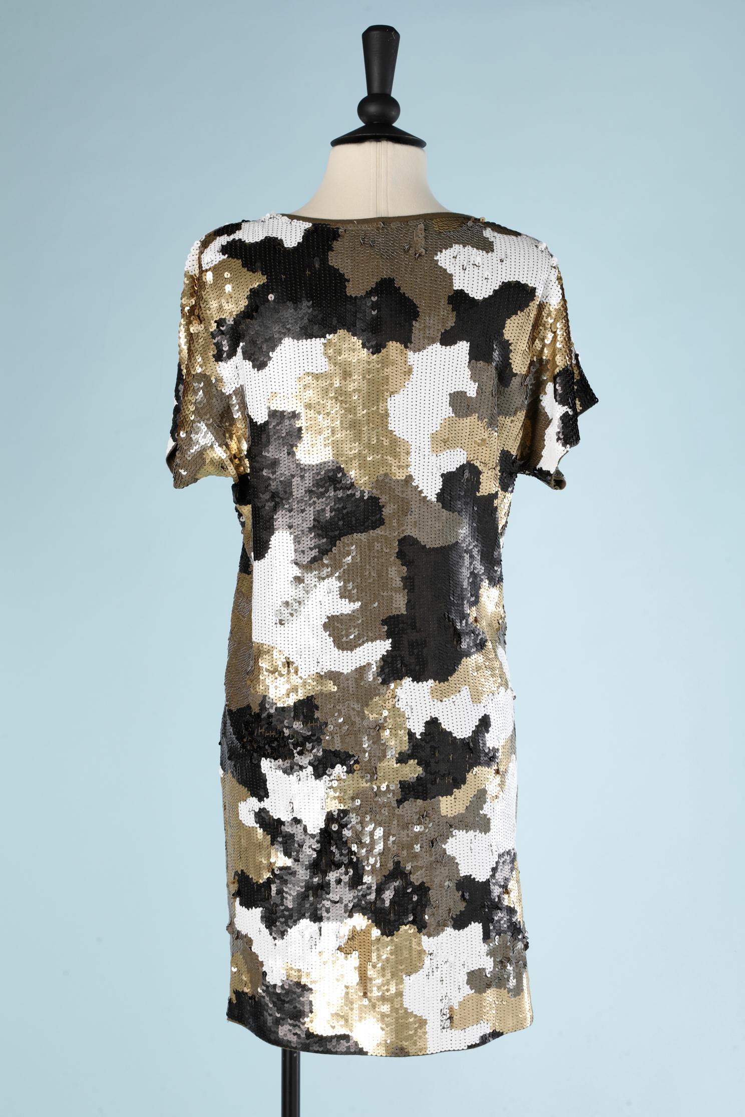 Paillettenkleid in Camouflage-Optik Michael Michael Kors  Damen im Angebot